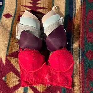 34C Victoria Secret Everywhere Pushup Bras